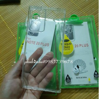 Ốp lưng dẻo TPU cho Galaxy Note 20, Note 20 Ultra Silicon trong suốt ou case