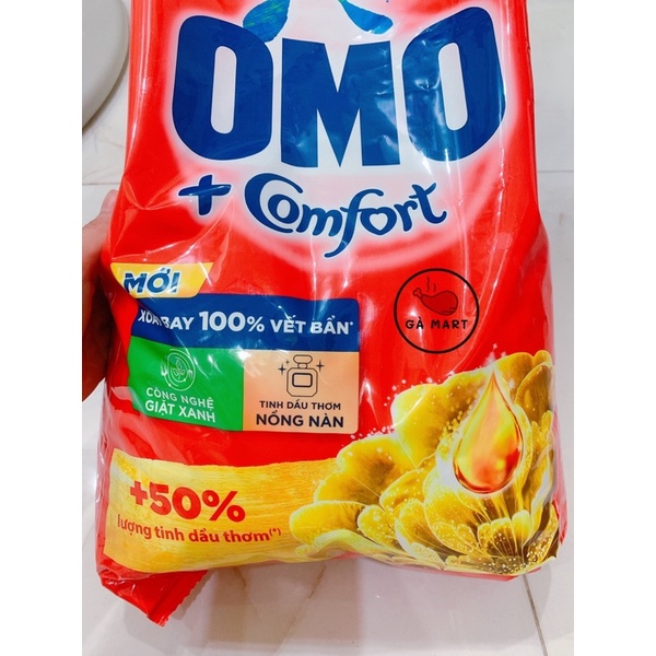 Bột Giặt OMO Comfort Tinh Dầu Thơm Tinh Tế Bịch 5.5KG