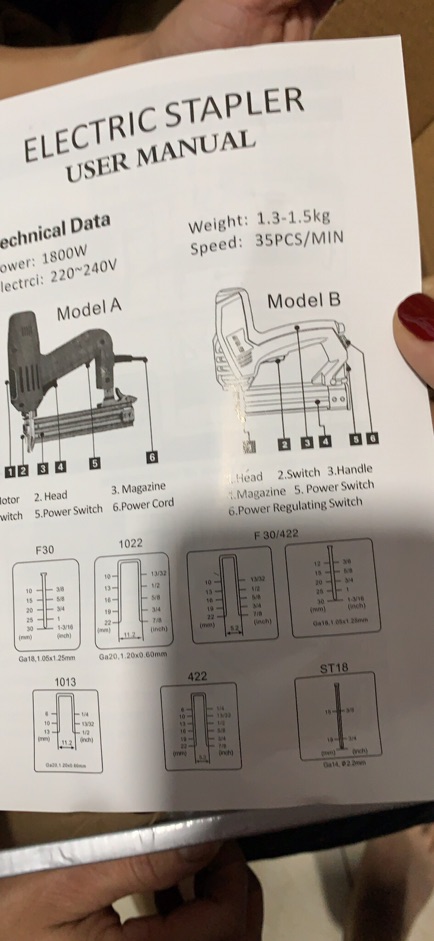 Súng bắn đinh bê tông dùng điện BOQI