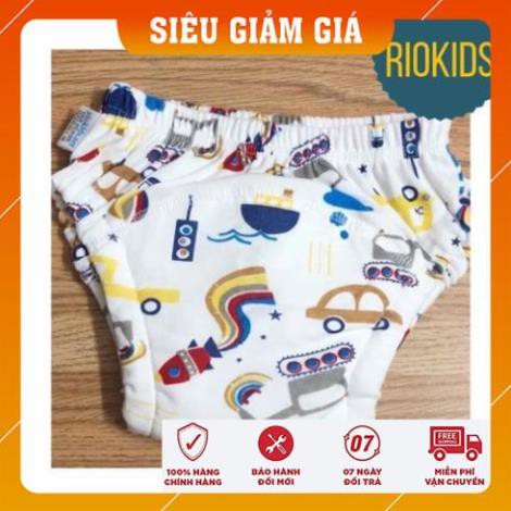 [ Sale khô máu] Quần Bỏ BỈm Riokid 8 lớp - Ban đêm Sz 90,100,110, (7-23 kg)