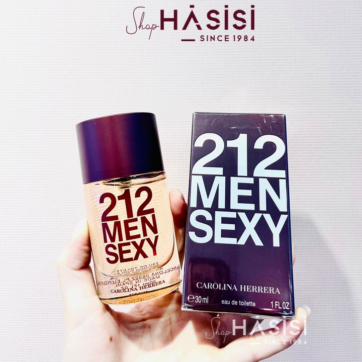 Nước Hoa Nam CAROLINA - 212 Sexy Men EDT 30ml