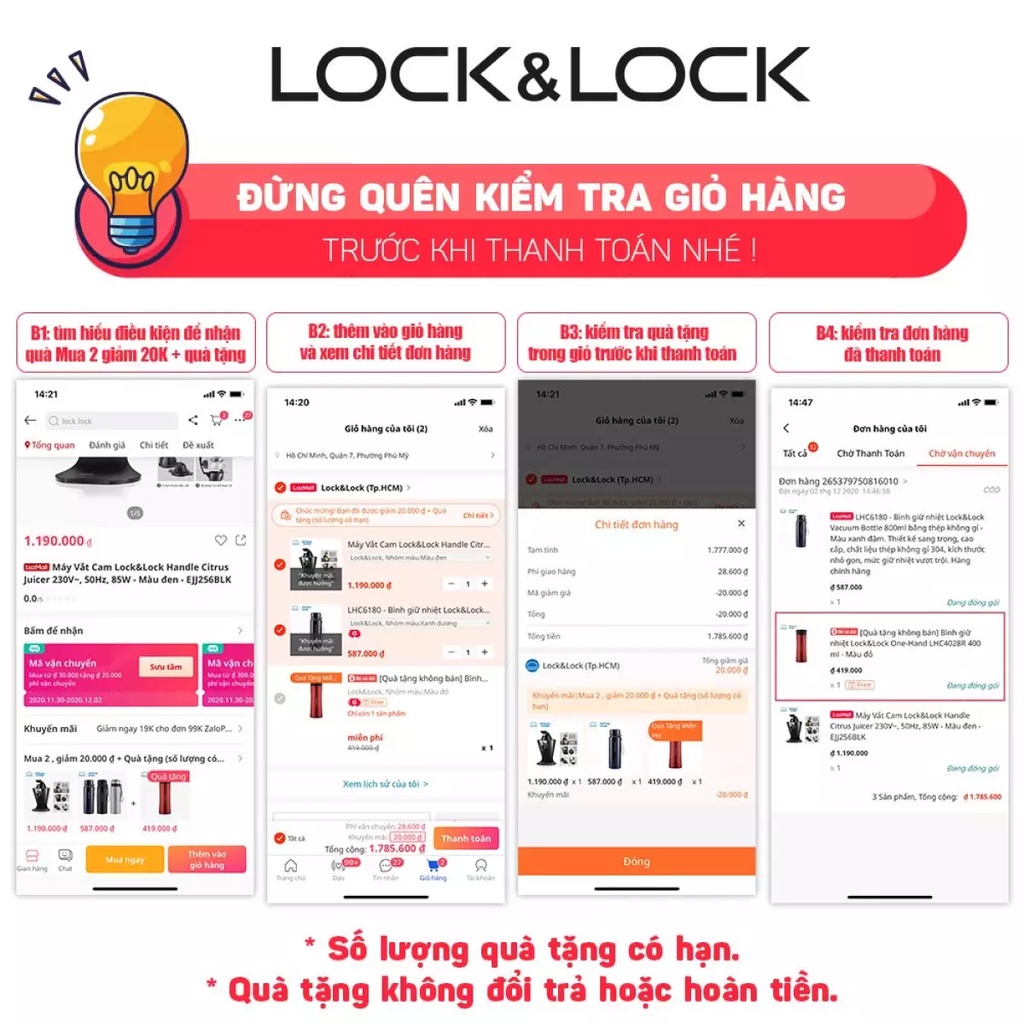 Nồi Chiên Không Dầu Điện Tử Lock&Lock EJF296BLK Super Jumbo Plus Air Fryer 7.2L