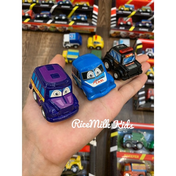 [RẺ NHẤT]Bộ Đồ Chơi 12 chi tiết Ô Tô Dây Cót Chạy Cho Bé-HÀNG SẴN GIAO NGAY