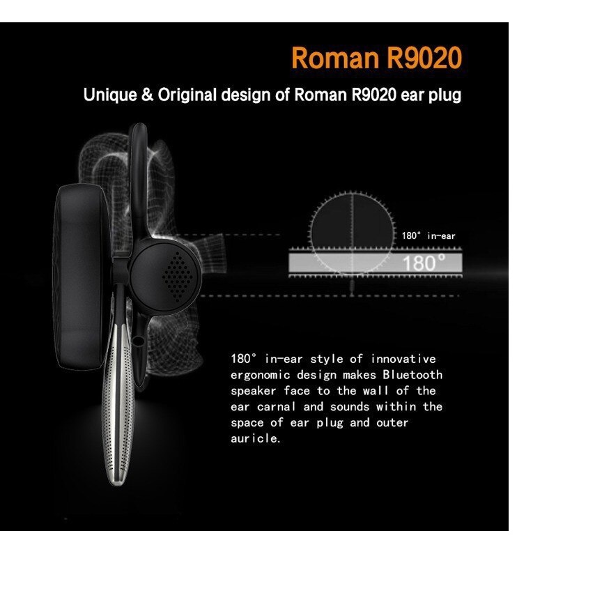 Tai nghe Roman R9020 - Tai nghe Bluetooth Hàng Chính Hãng