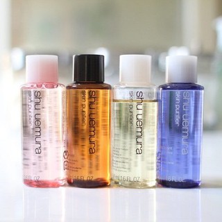 Dầu tẩy trang siêu nổi tiếng Shu uemura size mini ( hàng tách set ) ( màu nâu và hồng )