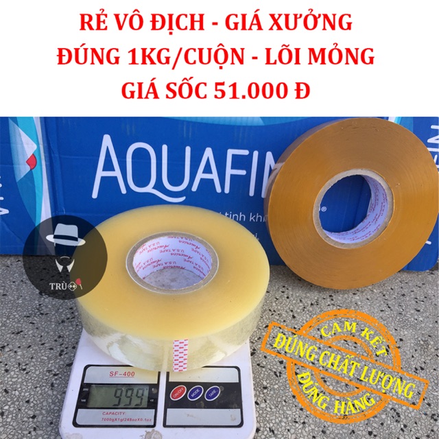 [FREESHIP TỪ 50K] Băng Keo Dính Loại 1kg 1 cuộn(Chuẩn)