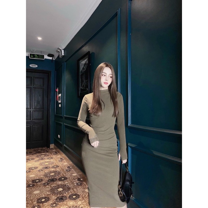 VÁY BODY TĂM CỔ LEO CHẤT ĐẸP MS15289 | BigBuy360 - bigbuy360.vn