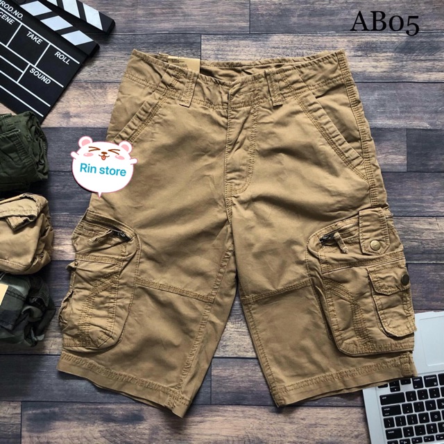 Quần sọt lính 6 túi cao cấp chất ngầu | BigBuy360 - bigbuy360.vn