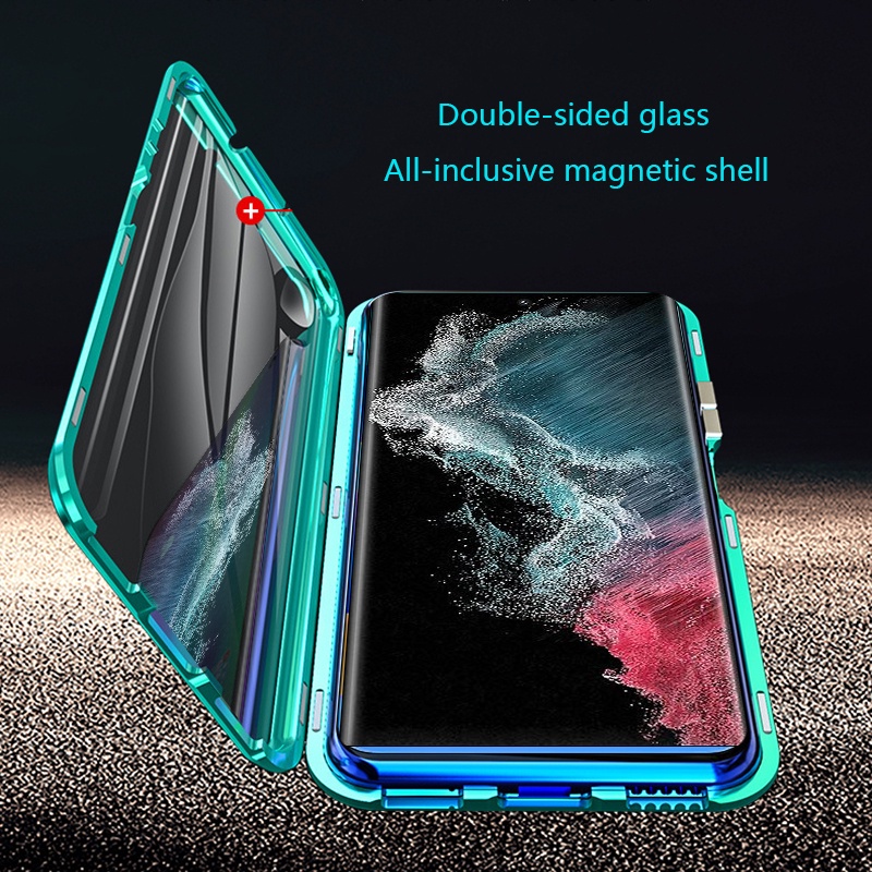 Ốp Điện Thoại Kính Cường Lực Cứng Chống Sốc Cho Samsung Galaxy S22 S21 S20 Ultra Plus S22+ S21+ S21FE S20FE 4G 5G