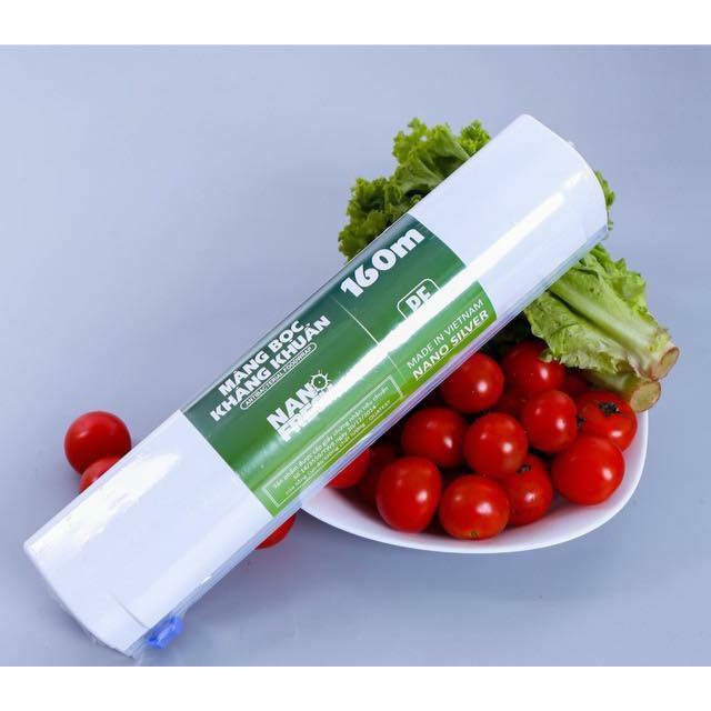 MÀNG BỌC THỰC PHẨM PE KHÁNG KHUẨN NANO FRESH