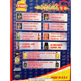 XỊT DƯỠNG SÊN TOP 1 CHAIN LUBE  82ML