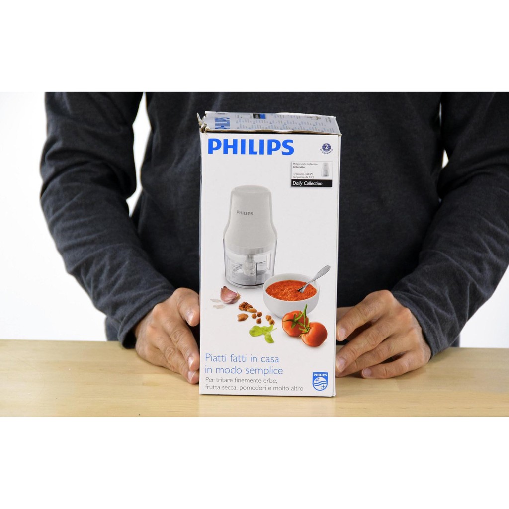 [Mã ELHADEV giảm 4% đơn 300K] Máy xay thịt gia đình Philips HR1393