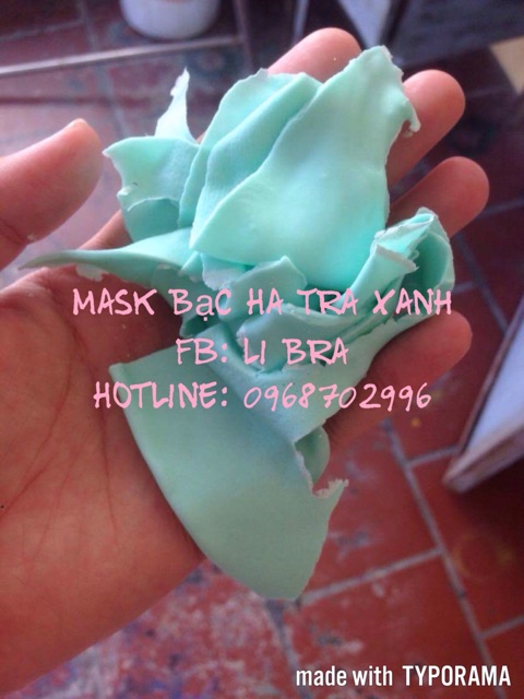 Mask Dẻo Bạc Hà Trà Xanh