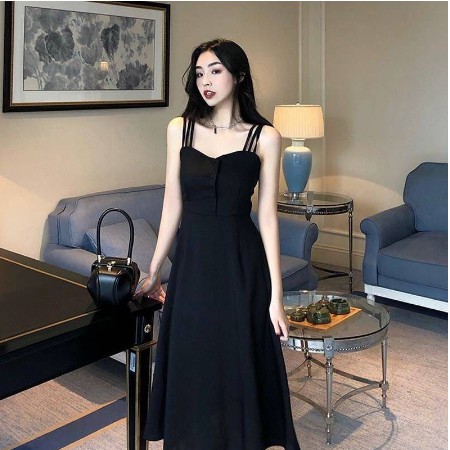 Váy Nữ, Váy 2 Dây Sexy, Quyến Rũ Dáng Xoè Gợi Cảm Moda.H | BigBuy360 - bigbuy360.vn