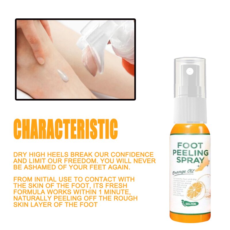 Chai Xịt Tẩy Tế Bào Chết Cho Da Chân 30ML