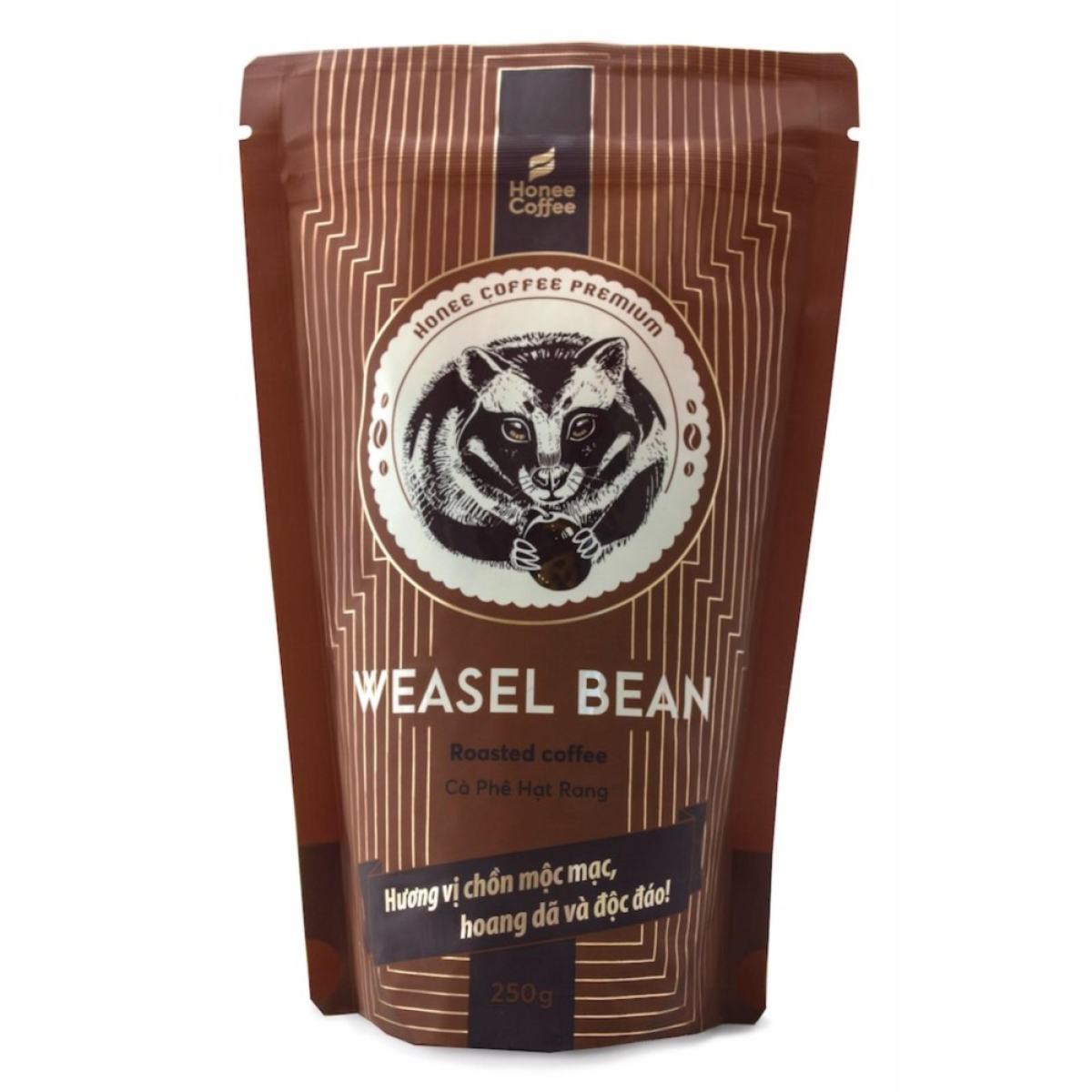 Cà Phê Chồn Hạt Rang Xay Hương Vị Độc Đáo HONEE COFFEE 250g - NGON NGON CÀ PHÊ | BigBuy360 - bigbuy360.vn