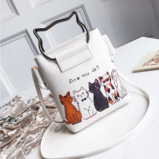 Túi xách nữ hình mèo độc lạ - T60709