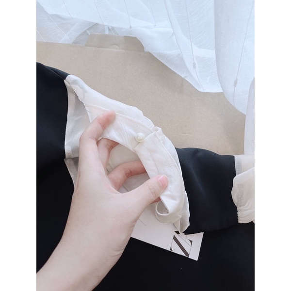 Áo sơ mi phối giả gile cực xinh