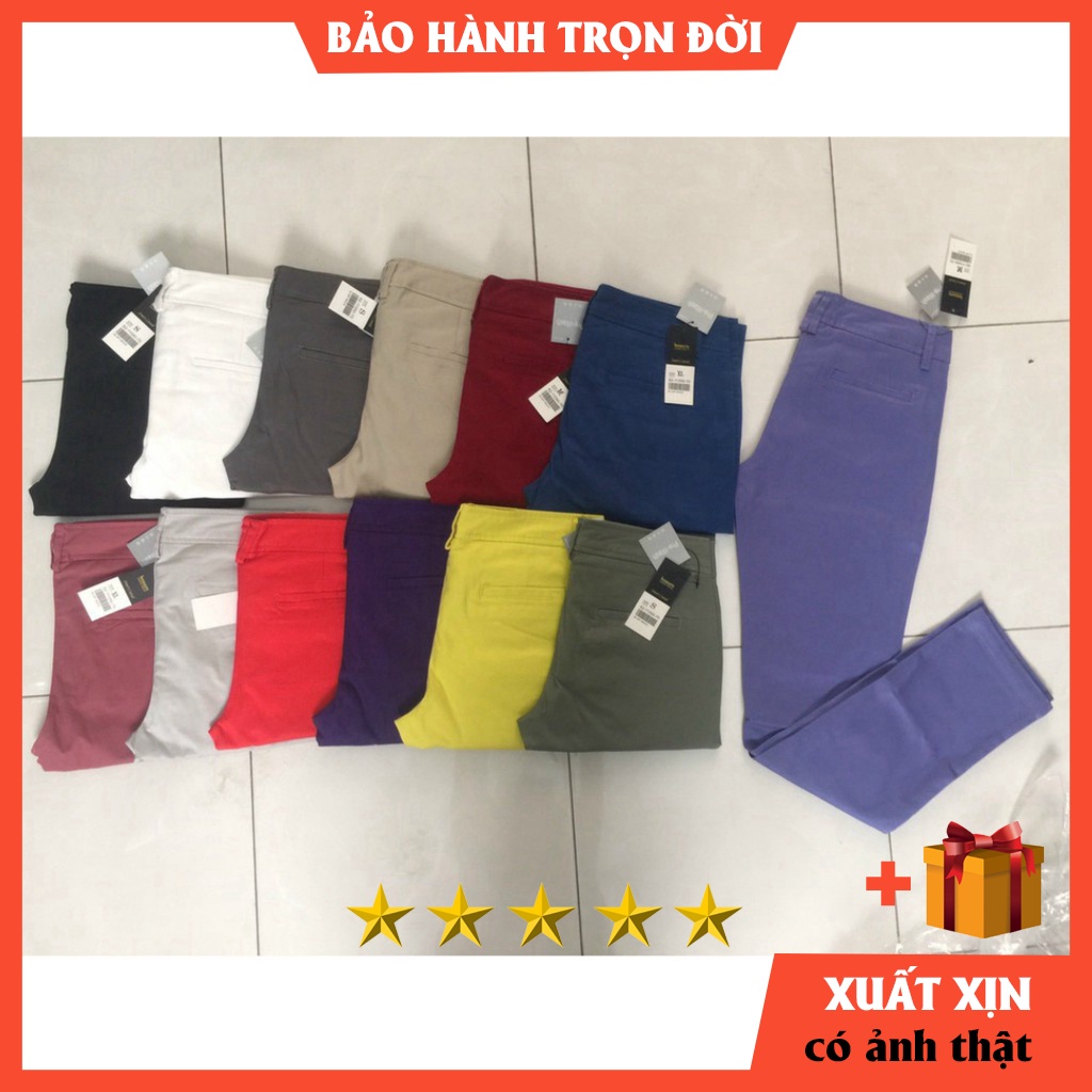 Quần dài thời trang  kaki thun nữ BOSSINI BẢO HÀNH TRỌN ĐỜI