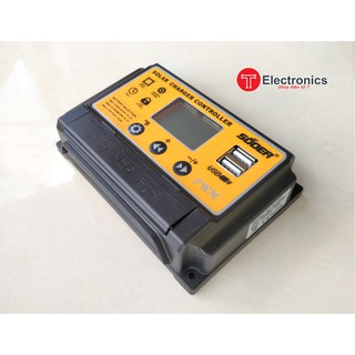 BỘ ĐIỀU KHIỂN SẠC NĂNG LƯỢNG MẶT TRỜI SUOER 12V 24V 30A ST-S1230