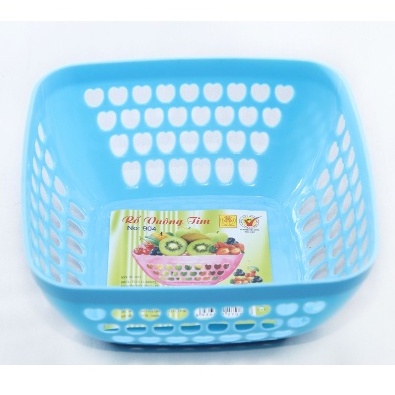Rổ vuông tim TỰ LẬP TL904 - 14cm (size mini tiện dụng)
