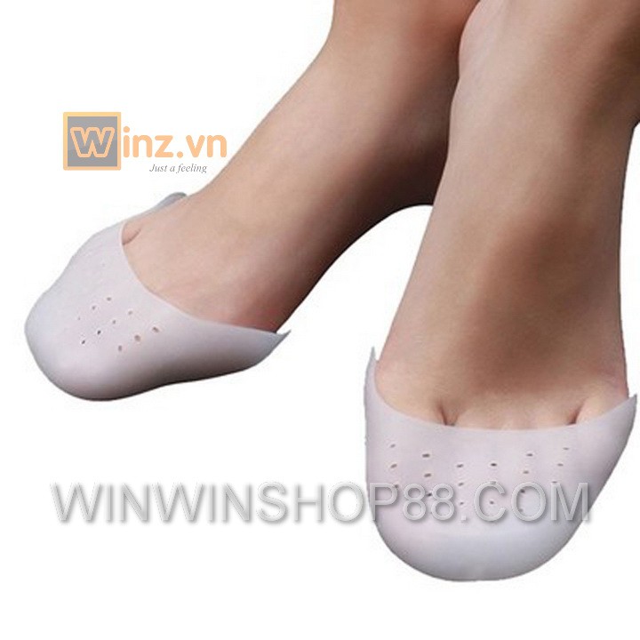 Miếng đệm silicon mũi giày êm chân phụ kiện giày cao gót búp bê giảm đau đầu ngón chân Andhere