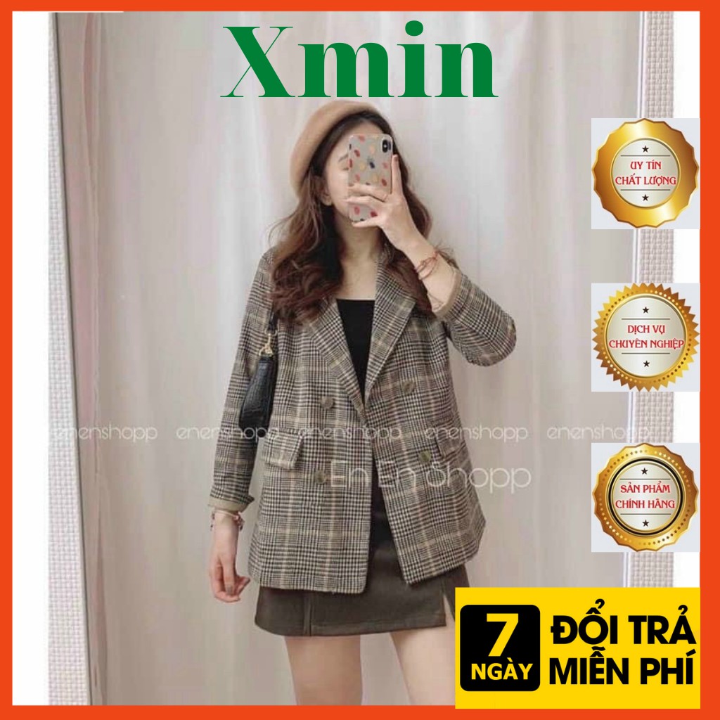 áo blazer dạ kẻ , áo khoác vest blazer nữ  giá tốt freeship50k | BigBuy360 - bigbuy360.vn