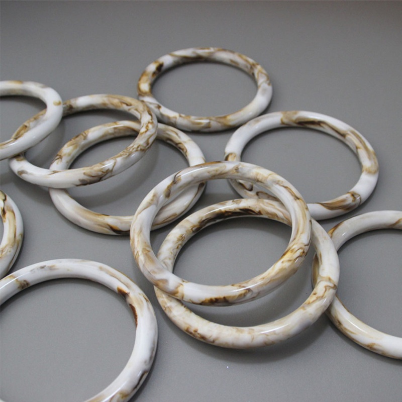 Set 2 Tay Cầm Túi Xách Bằng Resin Thay Thế DIY