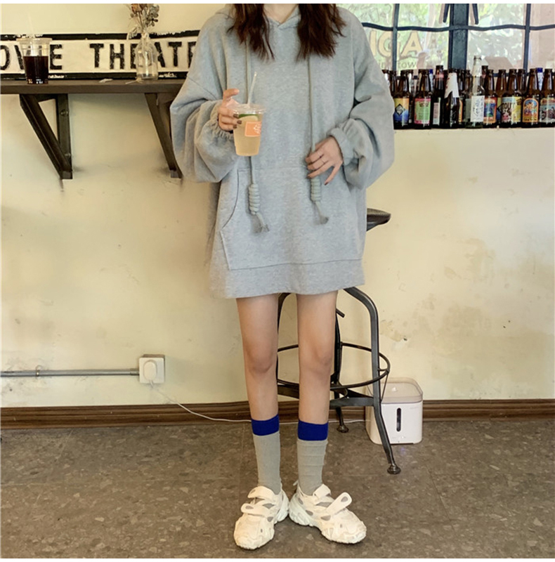 Áo Hoodie Mỏng Tay Dài Thời Trang Mùa Thu Cho Nữ