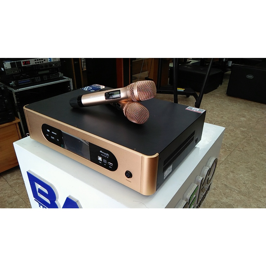 Amply 3in1 dBacoustic Home 8 - Công suất liền vang liền micro nhập khẩu chính hãng