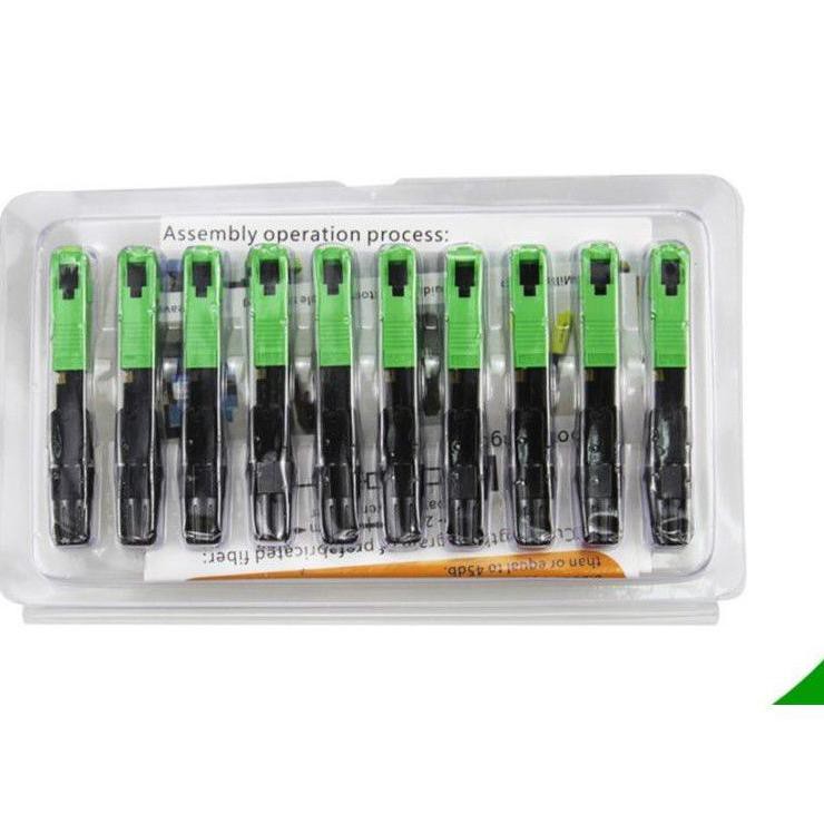 Bộ kết nối nhanh SC APC FTTH màu xanh lá cây | BigBuy360 - bigbuy360.vn