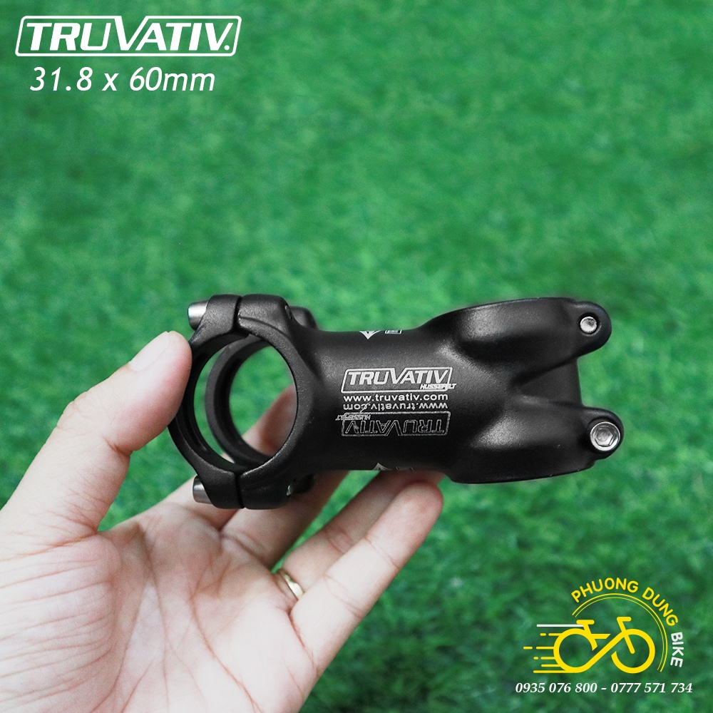 Pô tăng nhôm xe đạp TRUVATIV cỡ 31.8x60mm / 31.8x80mm