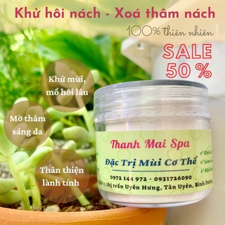 Bột khử hôi nách, xóa thâm Spa Thanh Mai 30gram