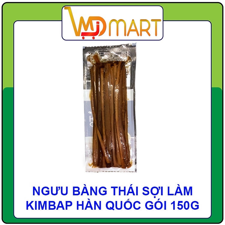 Ngưu bàng thái sợi Jongga Hàn quốc làm kimbap gói 150g