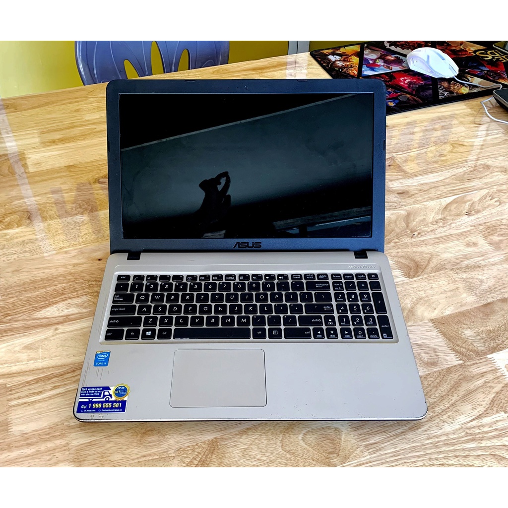 Laptop Asus Vivobook X540LA Core i3-5005U Ram 4GB SSD 120GB + HDD 320GB VGA ON Màn 15.6 Inch Máy Đẹp