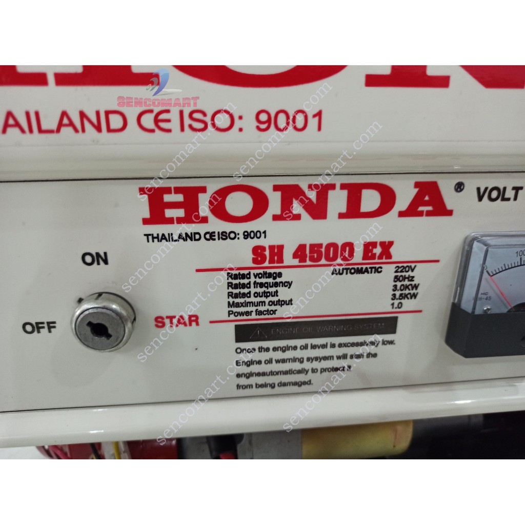 Xả hàng máy phát điện Honda Sh4500ex