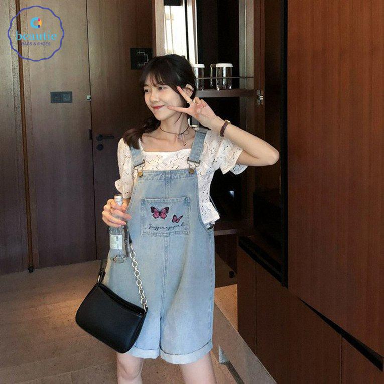 Túi xách phối dây đeo kiểu chuỗi xích thời trang | BigBuy360 - bigbuy360.vn