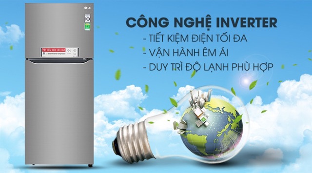 Tủ lạnh LG Inverter 393 lít GN-M422PS (Miễn phí giao tại HCM-ngoài tỉnh liên hệ shop)