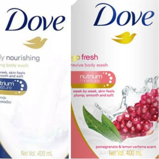 (hàng Mới Về) Xà Phòng Tắm Dove Nuôi Dưỡng Sâu Và Làm Mới Làn Da 400ml