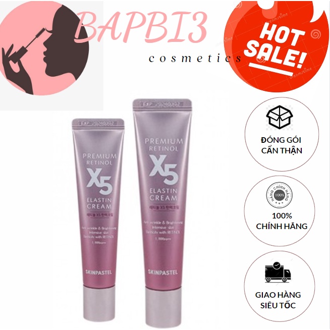 Kem dưỡng retinol x5 Kem Trẻ Hoá Phục Hồi Dưỡng Trắng Da 30ml CHÍNH HÃNG