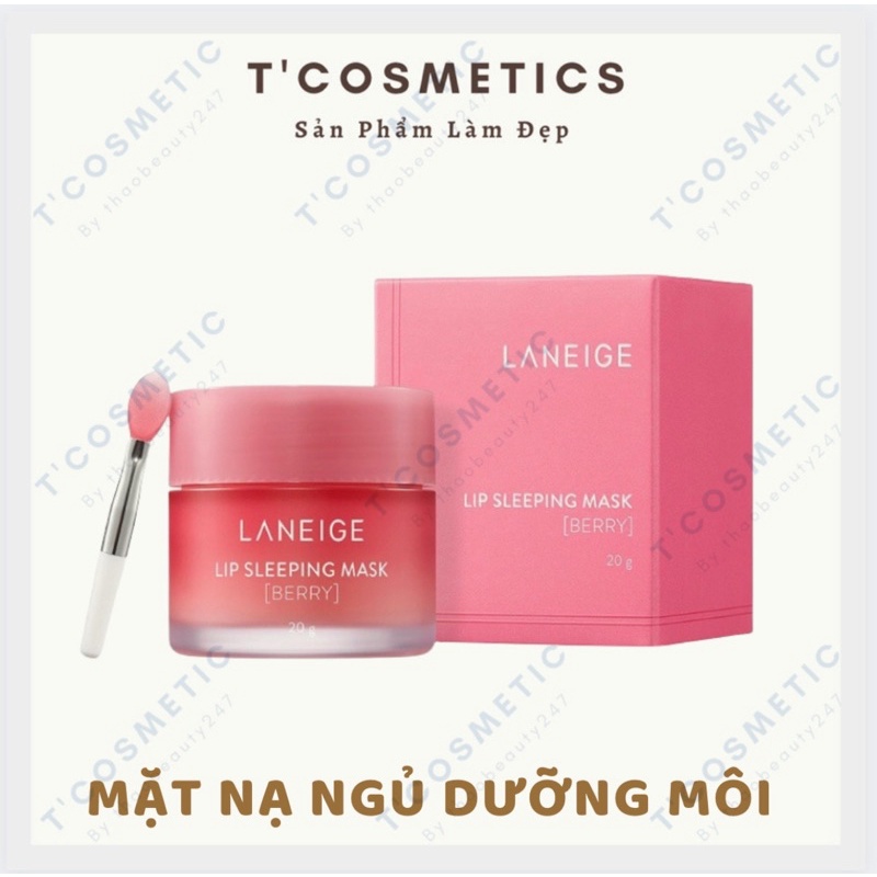 Mặt Nạ Ngủ Dành Cho Môi Lip Sleeping Mask Berry 20g