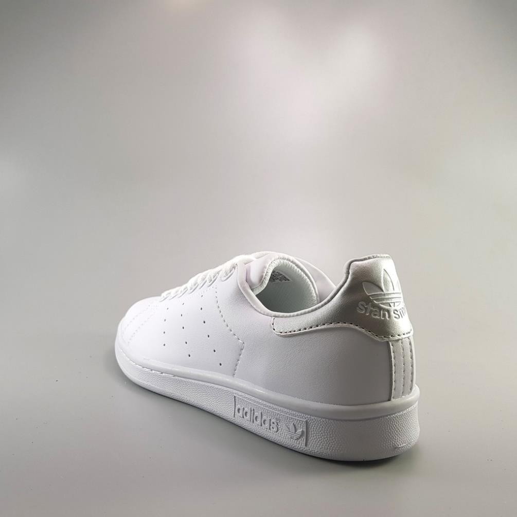 Real Bán ChạyNhất - RẺ Giày Sneaker Stan Smith White/Silver | Sale Rẻ | Có Sẵn 2020 . BÁN RẺ NHẤT new . HOT 🚀 2021