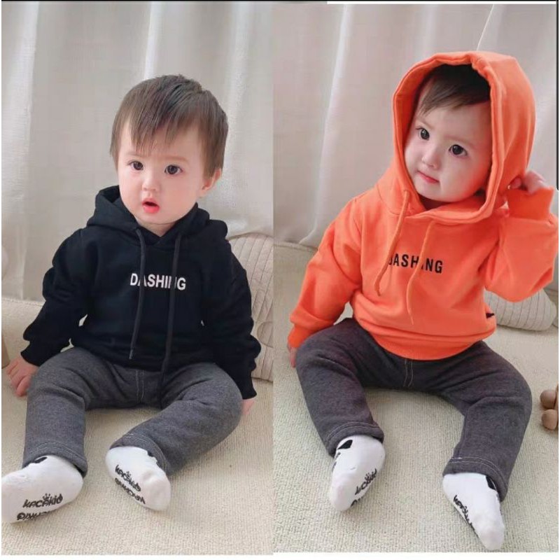 Áo Hoodie Cho Bé Trai Bé Gái FRESHIP Áo Nỉ Cho Bé Chất Nỉ Bông Dầy Dặn Siêu Ấm