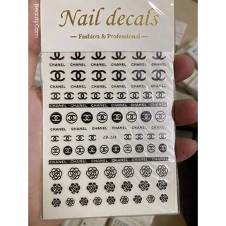 Stiker trang tri nail 114
