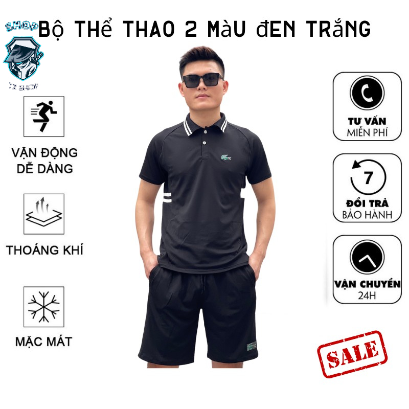 Bộ thể thao nam 💍SALE💍 bộ đồ hè cao cấp xịn, mặc đi chơi, tập gym mới nhất  mùa hè 2021