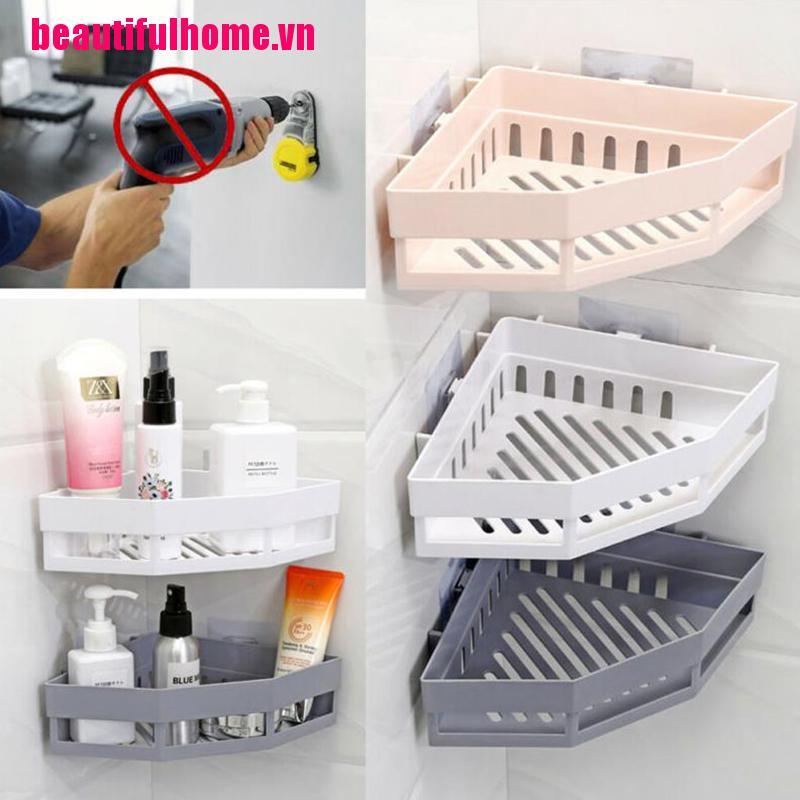 Giá Để Đồ Hình Tam Giác Gắn Tường Tiện Lợi Dành Cho Nhà Tắm