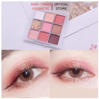 Phấn Mắt Nhũ Lameila 9 Ô Eye Shadow