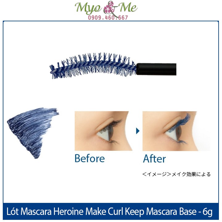 Lót Mascara Kiss Me Heroine Make Curl Keep Mascara Base