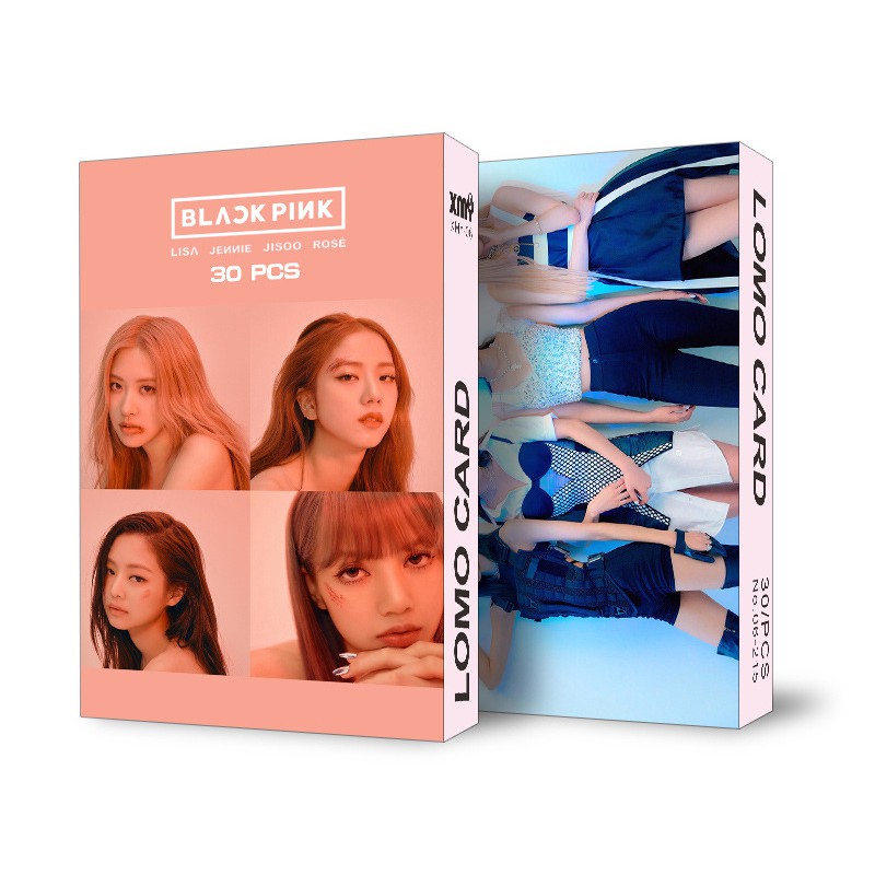 Hộp 30 thẻ ảnh Lomo card Blackpink
