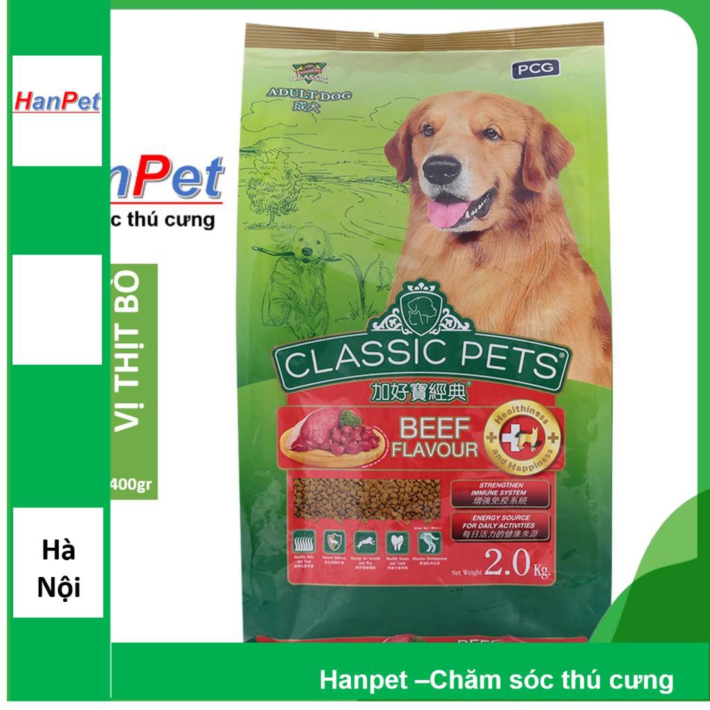 HN- Thức ăn dạng hạt chó trưởng thành CLASSIC PETS 400gr (hanpet 207) THỨC ĂN CHUỘT HAMSTER